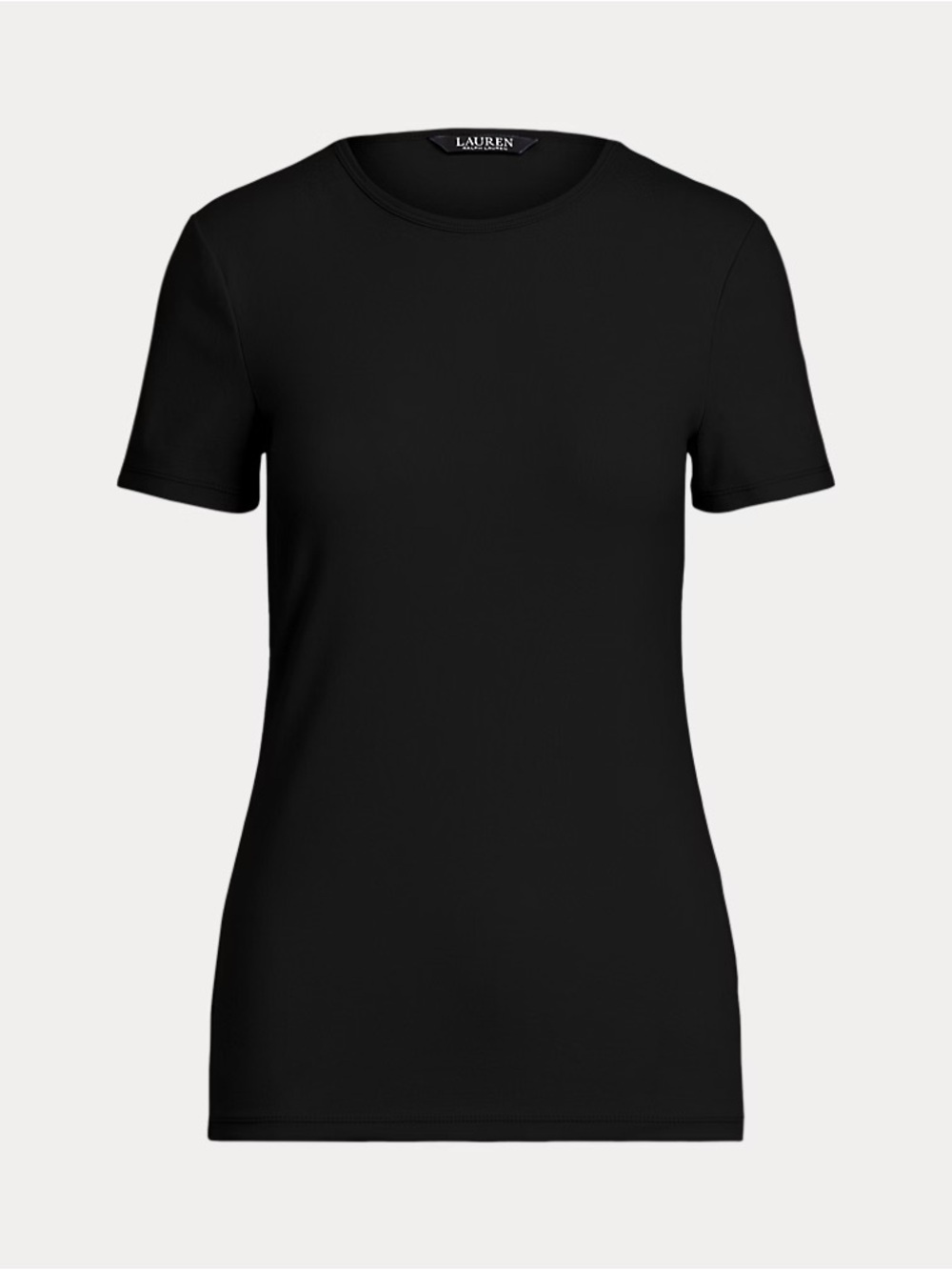 Lauren Ralph Lauren Navy Short-Sleeve Crewneck Tee